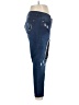 Ashley Stewart Color Block Blue Jeans Size 16 - photo 4