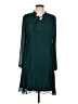 DKNY 100% Polyester Teal Casual Dress Size 12 - photo 1