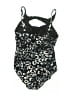 Unbranded Animal Print Black One Piece Swimsuit Size L (estimated) - photo 2