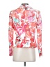 Le Suit 100% Polyester Print White Jacket Size 4 - photo 2