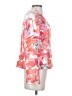 Le Suit 100% Polyester Print White Jacket Size 4 - photo 4