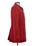 AKRIS 100% Rayon Red Coat Size 10 - photo 4