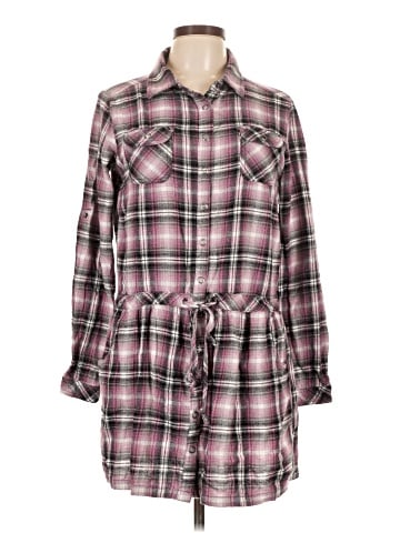 Miley Cyrus & Max Azria Long Sleeve Button-Down Shirt (view 1)