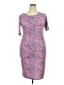 Lularoe Graphic Pink Casual Dress Size 2X - photo 1
