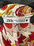Zara 100% Polyester Paisley Red Shorts Size XS - photo 3