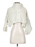 Kayla's Armorie 100% Polyester Ivory Turtleneck Sweater Size S - photo 1