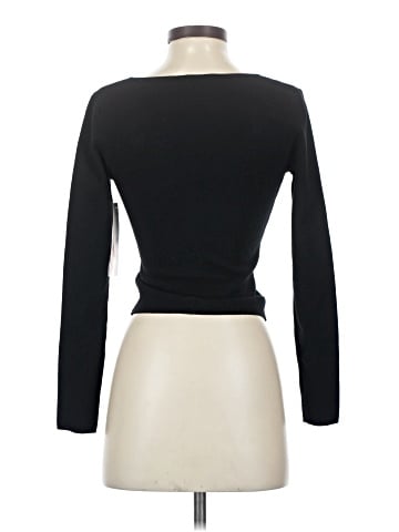 Aqua Long Sleeve Top (view 2)