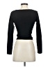 Aqua Black Long Sleeve Top Size S - photo 2
