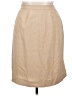 Jaeger Chevron-herringbone Tan Formal Skirt Size 14 - photo 1