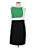 I.N. Studio Color Block Green Cocktail Dress Size 10 (petite) - photo 1