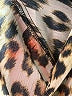 Zara Basic Animal Print Brown Long Sleeve Blouse Size S - photo 8