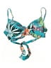 Apt. 9 Tropical Blue Swimsuit Top Size XL - photo 1