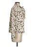 Shein 100% Polyester Animal Print Ivory Long Sleeve Blouse Size 4 - photo 4