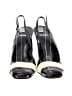 St. John Black Sandals Size 7 1/2 - photo 2