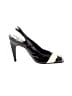 St. John Black Sandals Size 7 1/2 - photo 1