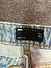 ASOS Design 100% Cotton Solid Blue Denim Skirt Size 4 - photo 4