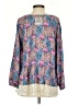 Matilda Jane 100% Rayon Blue 3/4 Sleeve Blouse Size XS - photo 2