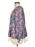 Matilda Jane 100% Rayon Blue 3/4 Sleeve Blouse Size XS - photo 5