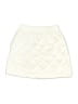 Athleta 100% Nylon Argyle Ivory White Skirt Size 14 - photo 2