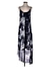 BCBGMAXAZRIA 100% Polyester Tie-dye Gray Casual Dress Size XS - photo 1