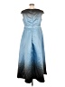 Shein 100% Polyester Blue Cocktail Dress Size 12 - photo 2