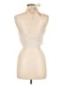 Shein Ivory Sleeveless Button-Down Shirt Size 6 - photo 2