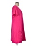 Unbranded Solid Pink Casual Dress Size L - photo 4