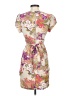 Darling 100% Polyester Floral Ivory Cocktail Dress Size XS - photo 2