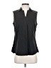 Foxcroft Black Sleeveless Blouse Size 2 - photo 1