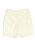 Talbots Solid Ivory Khaki Shorts Size 14 (petite) - photo 2