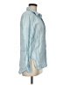 Athleta Blue Long Sleeve Button-Down Shirt Size M - photo 4