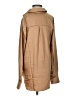 Mystree Metallic Tan Long Sleeve Blouse Size S - photo 2