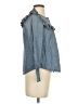 Madewell 100% Cotton Solid Blue Denim Jacket Size XXS - photo 4