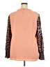 Unbranded 100% Polyester Orange Long Sleeve Top Size 2X - photo 2