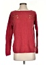 Garnet Hill 100% Cashmere Red Cashmere Pullover Sweater Size XS - photo 1