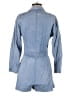 7 For All Mankind 100% Cotton Blue Romper Size S - photo 2