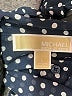 MICHAEL Michael Kors 100% Polyester Polka Dots Black Long Sleeve Blouse Size L - photo 7