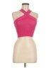 Babaton Solid Pink Bodysuit Size M - photo 1
