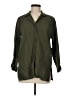 Penmans Green 3/4 Sleeve Button-Down Shirt Size M - photo 1