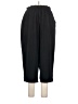 Assorted Brands 100% Polyester Solid Black Casual Pants Size 3X - photo 1