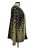 Tribal Animal Print Green Pullover Sweater Size L - photo 4