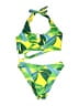Shein Tropical Green One Piece Swimsuit Size L - photo 1