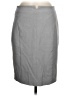 Express Solid Gray Formal Skirt Size 8 - photo 1