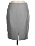Express Solid Gray Formal Skirt Size 8 - photo 2