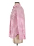 J.Crew Checkered-gingham Pink Long Sleeve Blouse Size 4 - photo 5