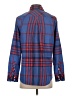 Vineyard Vines 100% Polyester Plaid Blue Long Sleeve Blouse Size 4 - photo 2