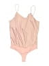 Reset by Jane 100% Polyester Pink Bodysuit Size S - photo 1