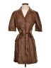 Paige 100% Polyurethane Brown Trenchcoat Size S - photo 1