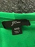 J.Crew 100% Polyester Green Long Sleeve Blouse Size XXS - photo 7