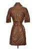 Paige 100% Polyurethane Brown Trenchcoat Size S - photo 2